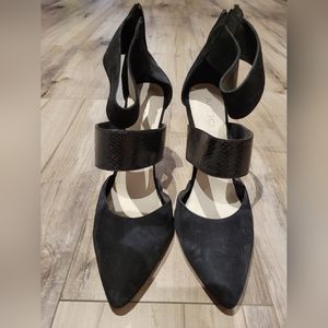 Aldo Black strappy heels